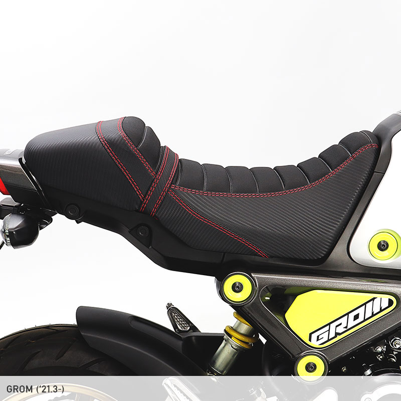 楽天市場】GROM グロム JC92 カスタムシート（カーボン） バイク
