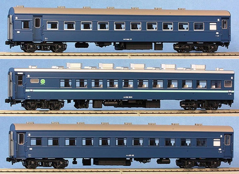 楽天市場】天賞堂 57039 急行「ニセコ」用旧型客車 16.5 HOゲージ7輌