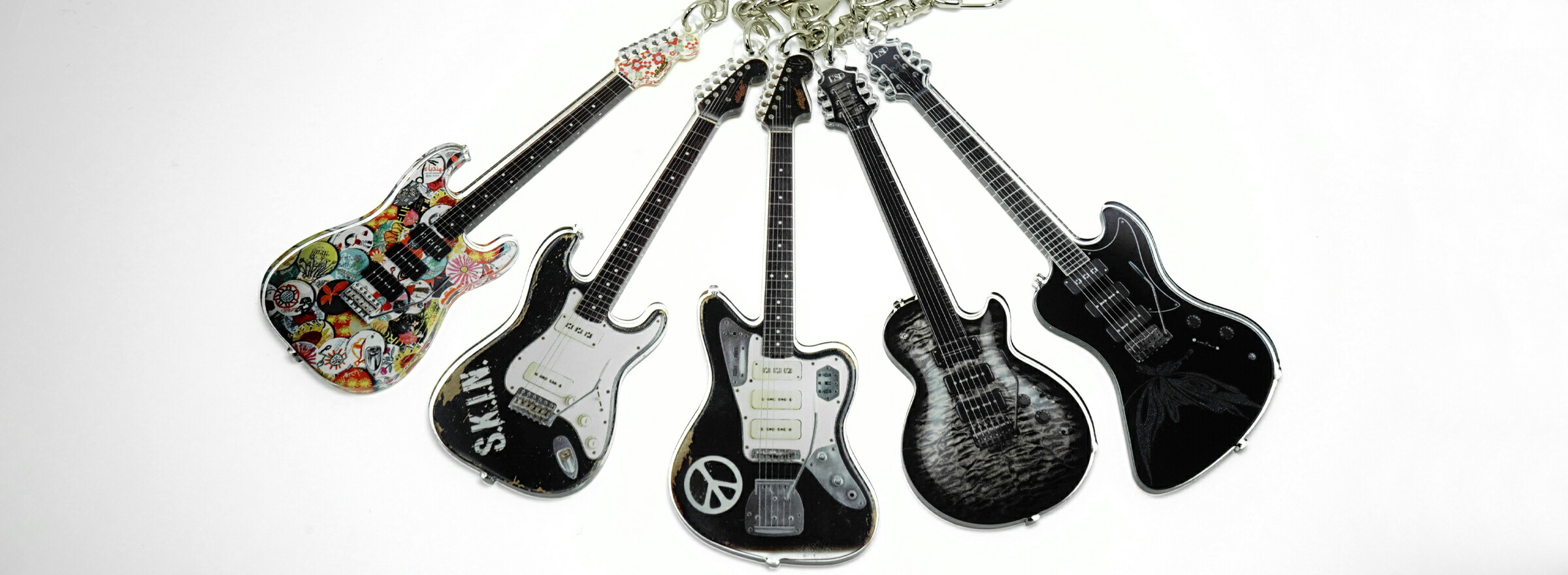 楽天市場】【ESP直営店】【即納可能】ESP Acrylic Keyholder Guitar