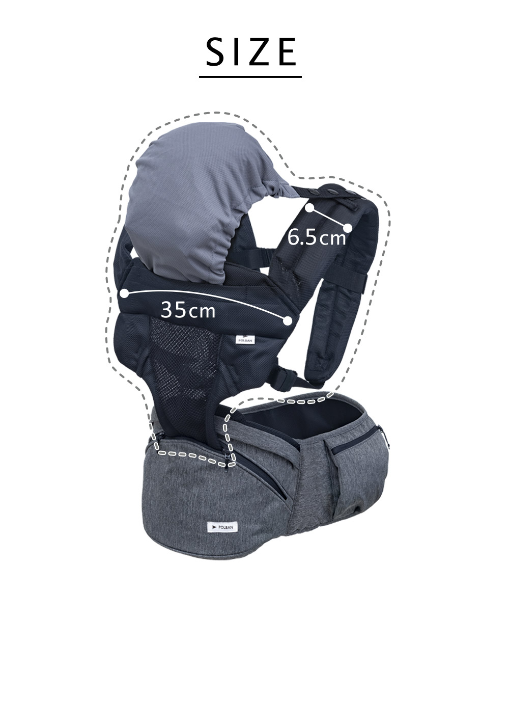 楽天市場】ポルバン POLBAN アドバンス / ベーシック ヒップシート