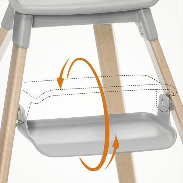 楽天市場】ストッケ クリック ハイチェア トレイ ハーネス付き STOKKE