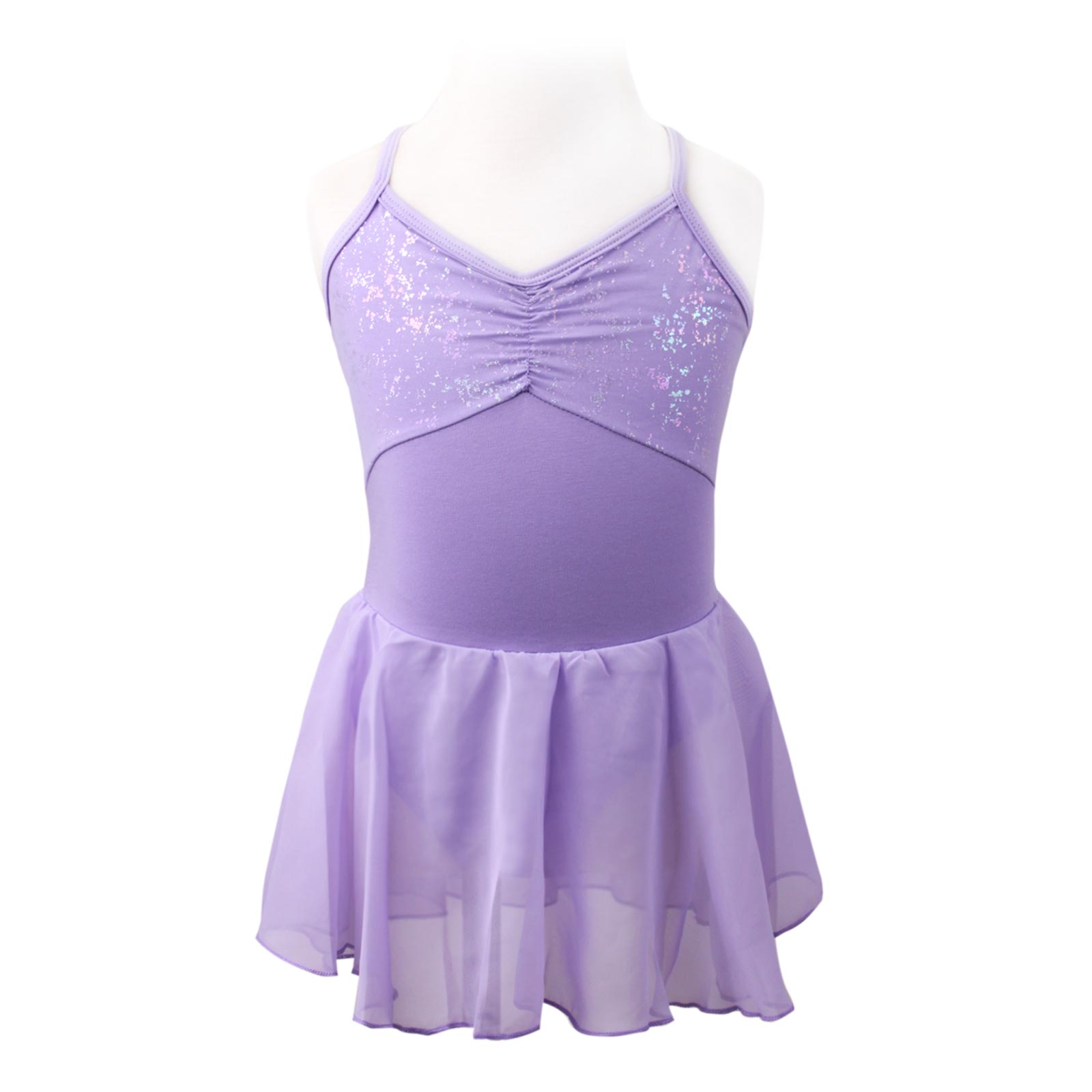 楽天市場】バレエ レオタード スカート付き ラメ チュール キッズ