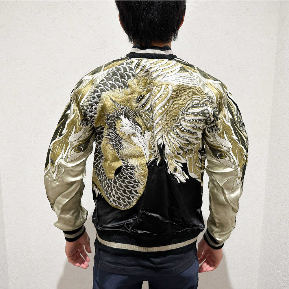 楽天市場】【ふるさと納税】【選べるサイズ】北斎鳳凰スカジャン