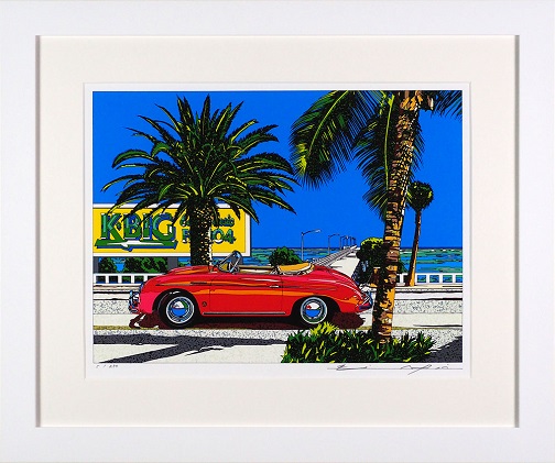 楽天市場】【ふるさと納税】版画 鈴木英人 「南カリフォルニアの休日2