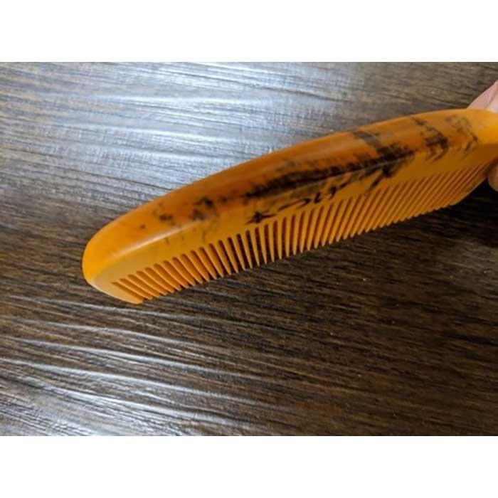 楽天市場】【ふるさと納税】つげ櫛の櫛留商店 本つげ材とき櫛（細歯