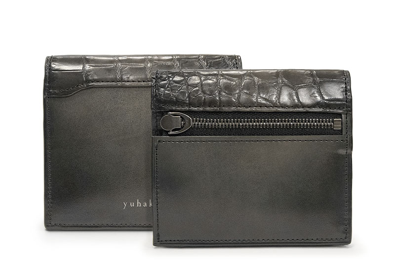 楽天市場】[yuhaku正規販売店]yuhaku / ユハク 薄型二つ折り財布