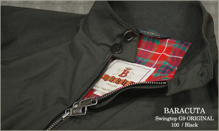 楽天市場】【 BARACUTA / バラクータ 】スイングトップ / G9 ORIGINAL