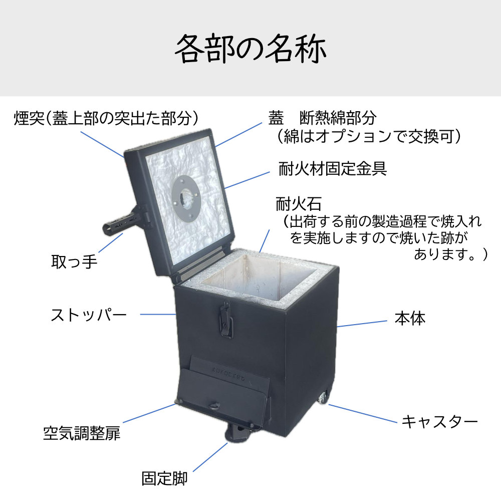 楽天市場】火種コンロ ko-1 耐火レンガ おすすめ 炭 火種コンロ 炭
