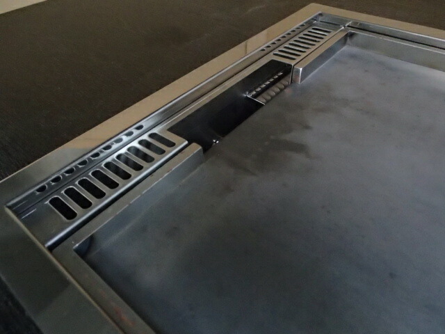 楽天市場】都市ガス用 お好み焼き テーブル 4人用 お好み焼台 1050×750