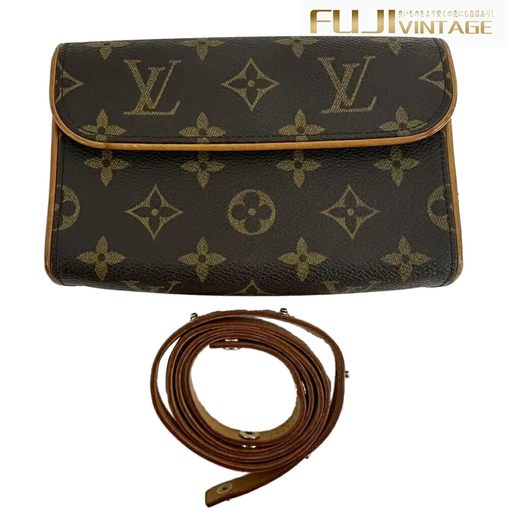 極美品】ルイヴィトン ポシェット フロランティーヌ モノグラム 1523