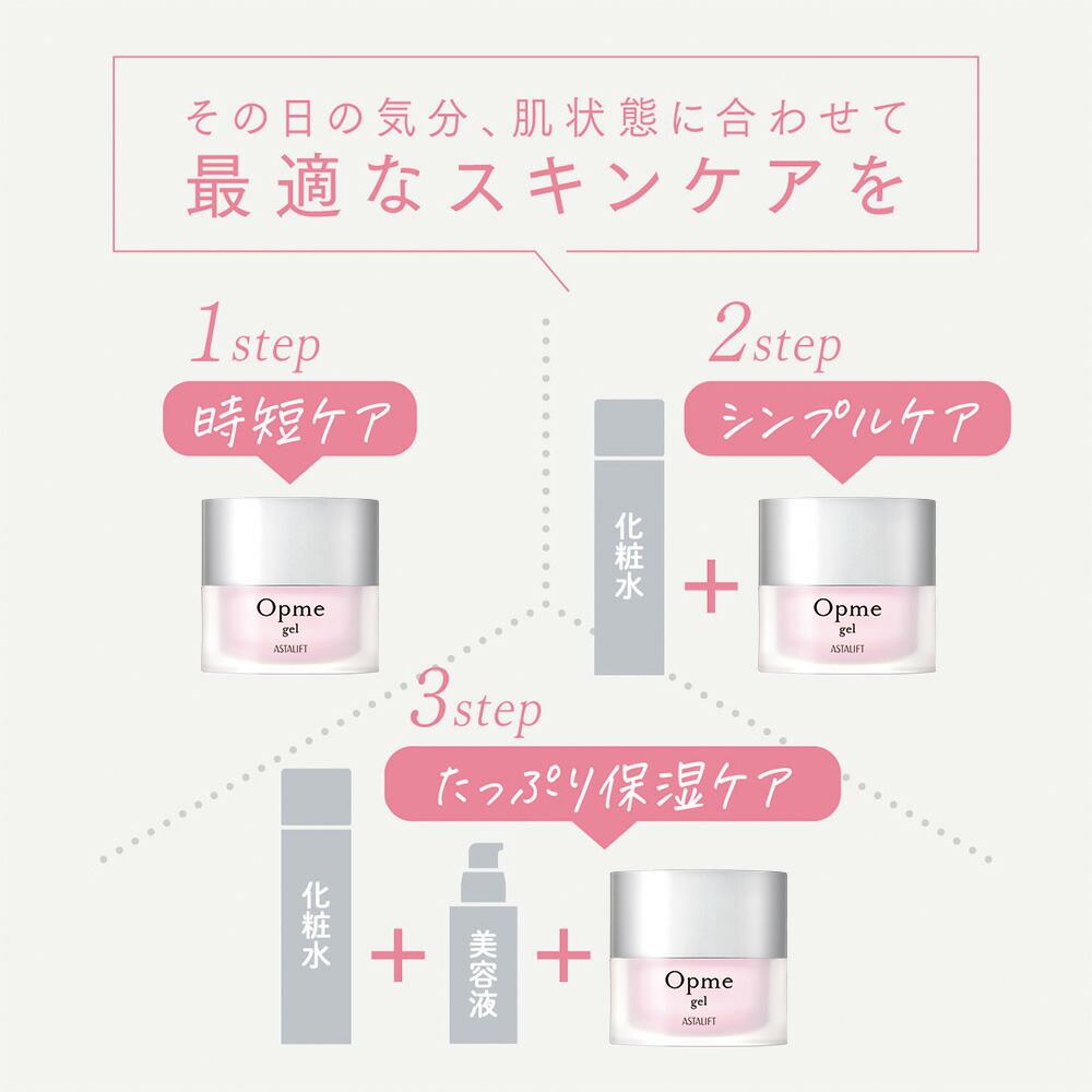 楽天市場】【ミニサイズ付】アスタリフト オプミー ジェル（本品＋