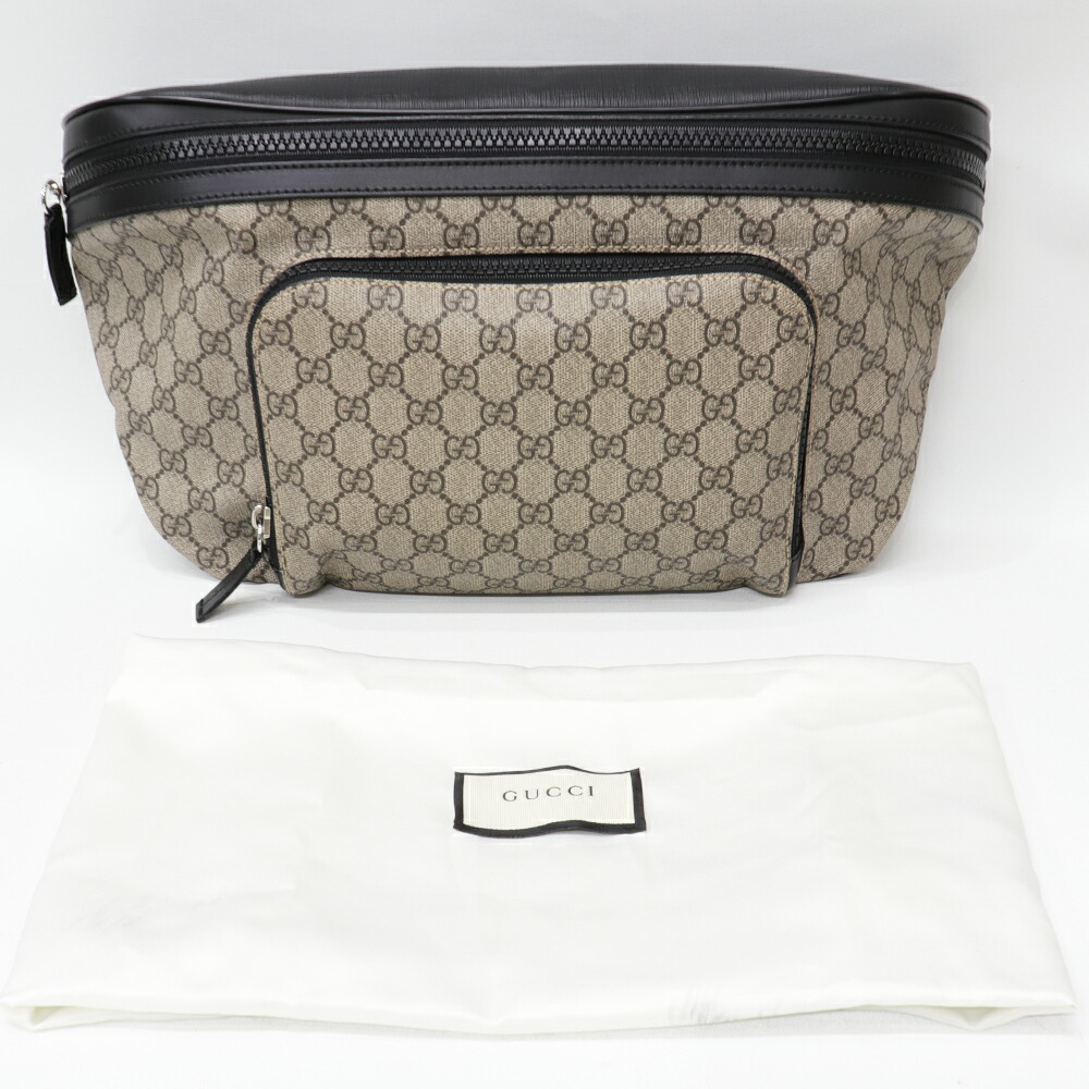 楽天市場】【送料無料】【美品】グッチ GUCCI GGスプリーム ボディ