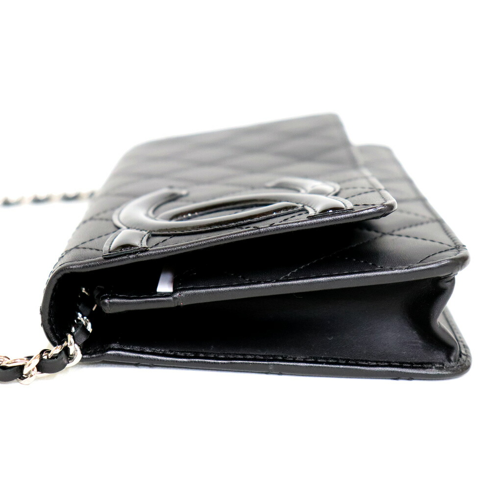 楽天市場】【送料無料】【未使用】シャネル CHANEL チェーンウォレット