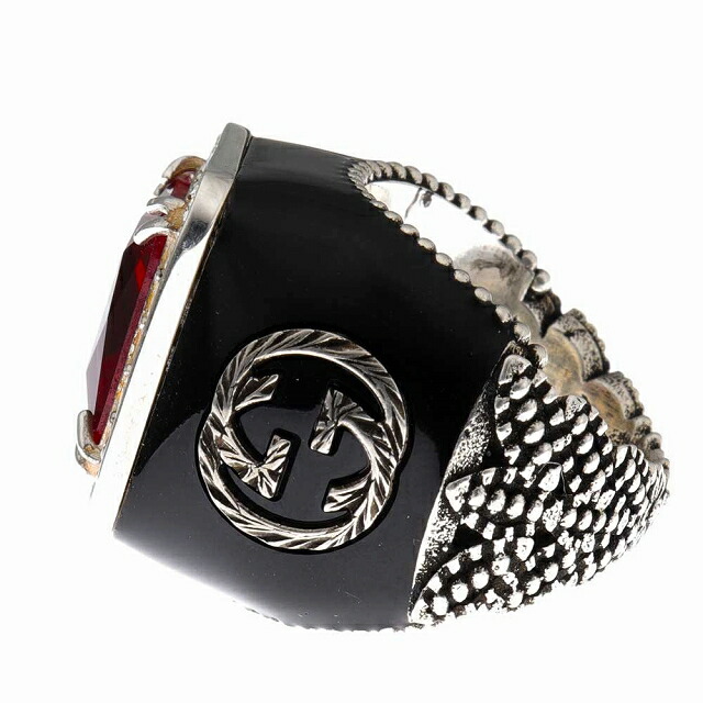 楽天市場】グッチ GUCCI クリスタルディティール GGロゴ シグネット