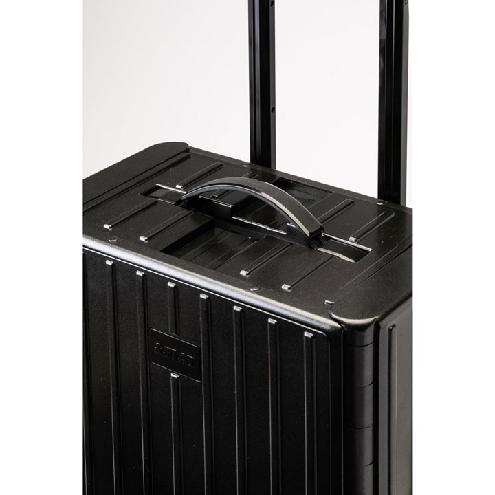 楽天市場】&.FLAT アンドフラット 折り畳みキャリーケース メタリック