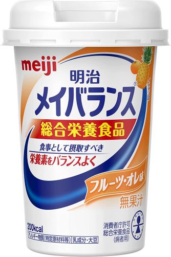楽天市場】明治 メイバランス Mini 【フルーツオレ味 125ml×12本×2