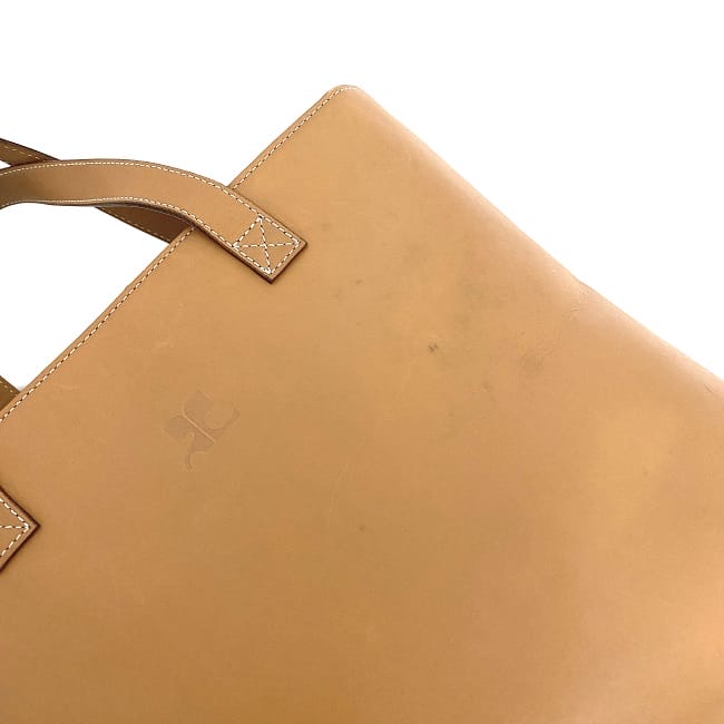 楽天市場】【送料無料】 クレージュ トートバッグ レザー キャンバス