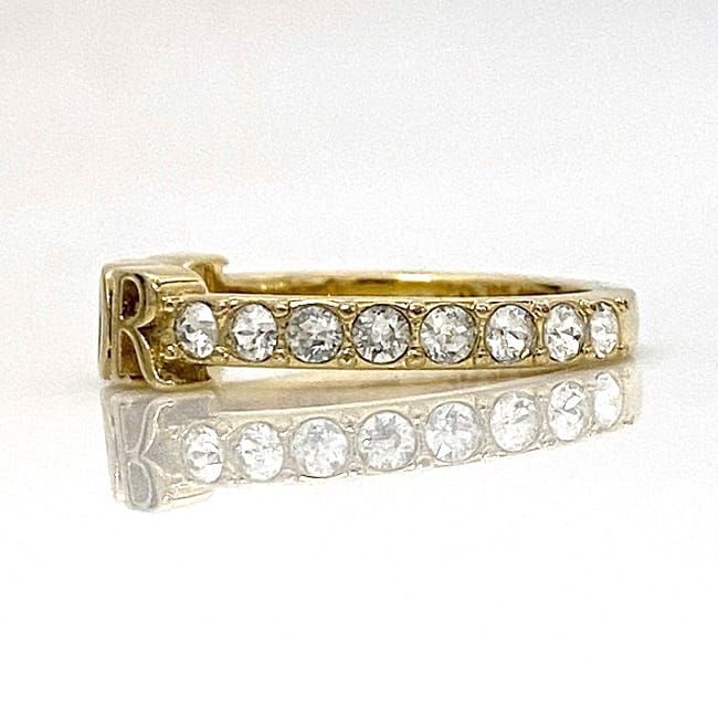 楽天市場】クリスチャン ディオール リング ゴールド 10号 11号 S GP