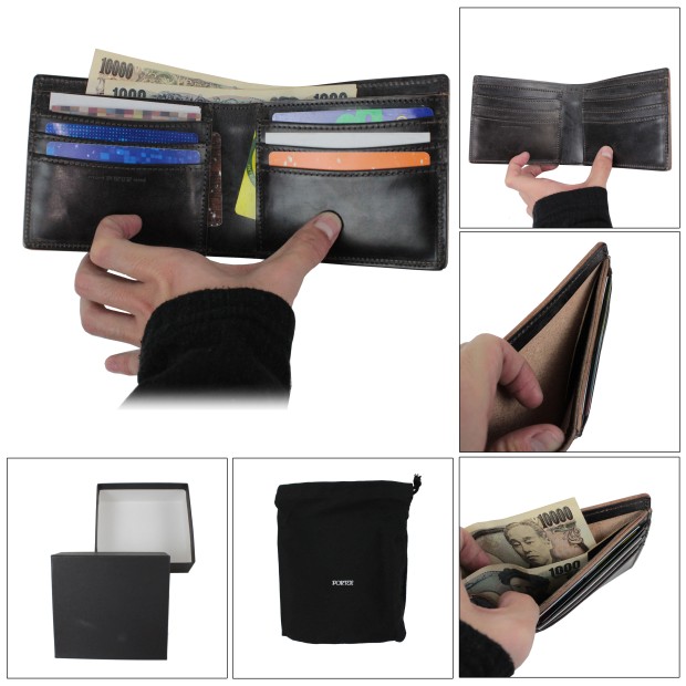楽天市場】ポーター カジノ ウォレット 214-04621 10 ブラック PORTER