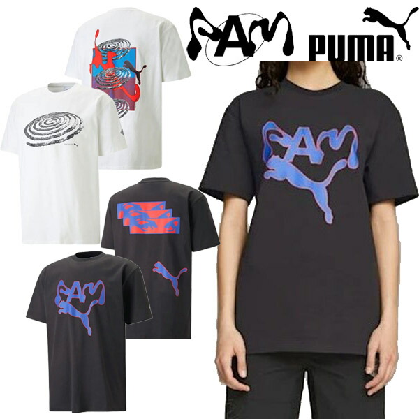 楽天市場】プーマ PUMA x PERKS AND MINI P.A.M. グラフィック Tシャツ