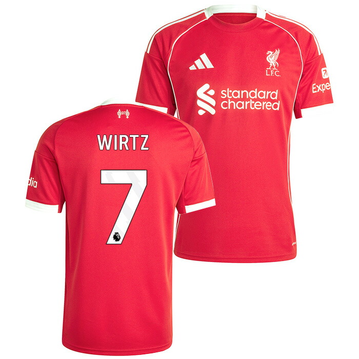 楽天市場】○リバプール 25-26 ホーム 半袖 ユニフォーム No.8