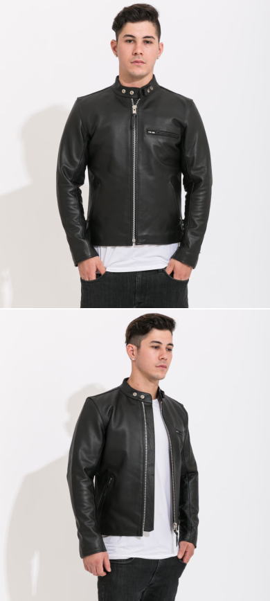 楽天市場】レザージャケット シングル ライダースジャケット メンズ