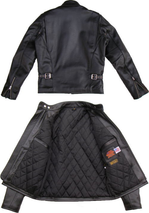 楽天市場】革ジャン カウレザー シングルライダース レザージャケット