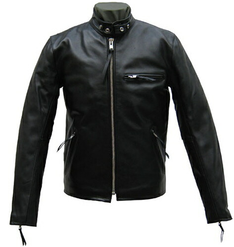 楽天市場】革ジャン カウレザー シングルライダース レザージャケット