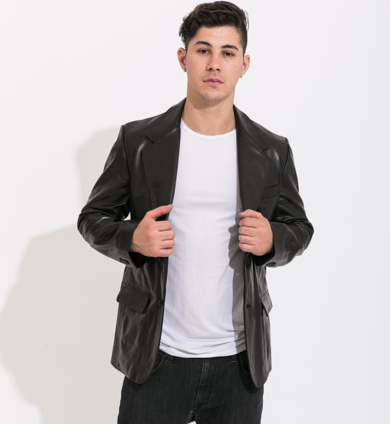 楽天市場】Freedom 革ジャン 日本製 メンズ カウレザー 皮ジャン 2釦