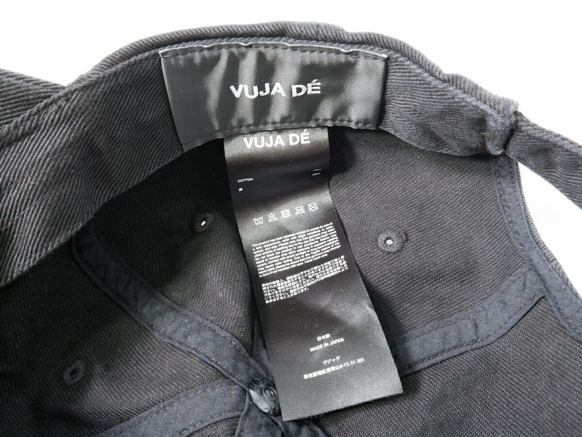 楽天市場】VUJA D?ヴジャデ(VUJA DE) VD ヴィンテージ加工キャップ
