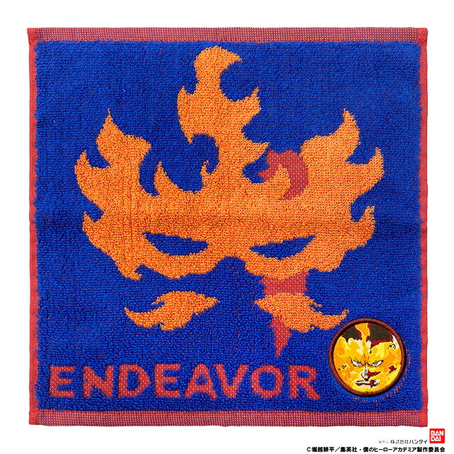 楽天市場】僕のヒーローアカデミア エンデヴァー ミニタオル 抗菌防臭
