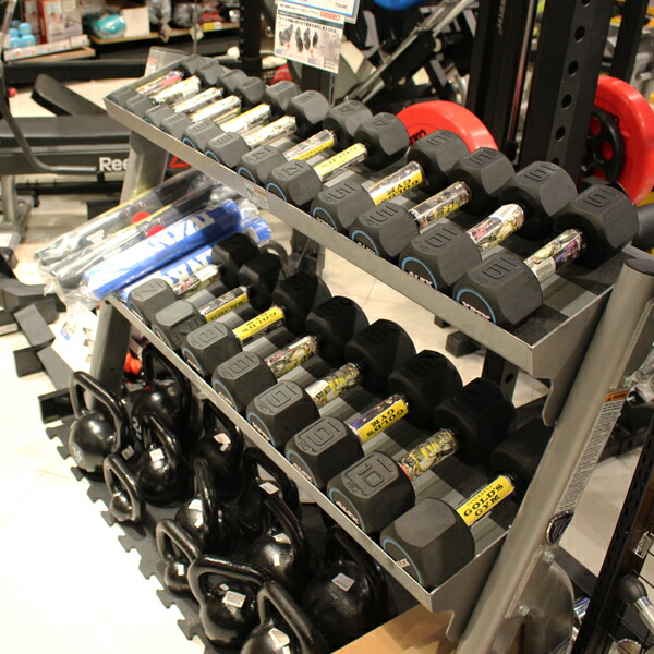 楽天市場】アレックス ラバーヘックスダンベル（8kg）2個セット [ALEX