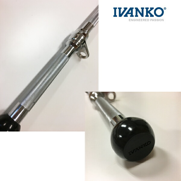 楽天市場】【在庫あり】 ストレートバー [IVANKO] ケーブルマシン