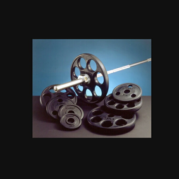 楽天市場】[IVANKO] オリンピックラバー EZプレート（20kg /2枚組み