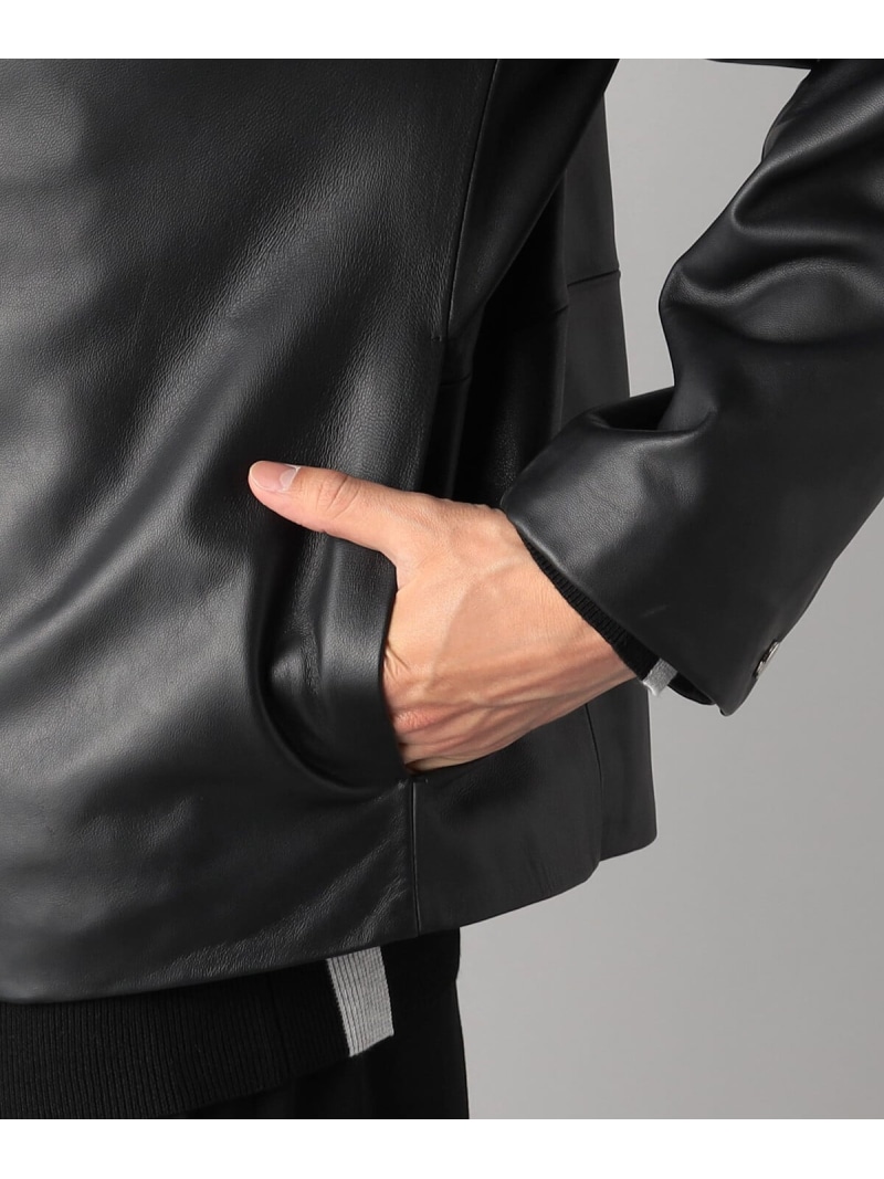 楽天市場】【SALE／10%OFF】ラムナッパ シングルライダースブルゾン