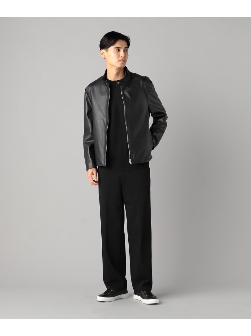 楽天市場】【SALE／10%OFF】ラムナッパ シングルライダースブルゾン