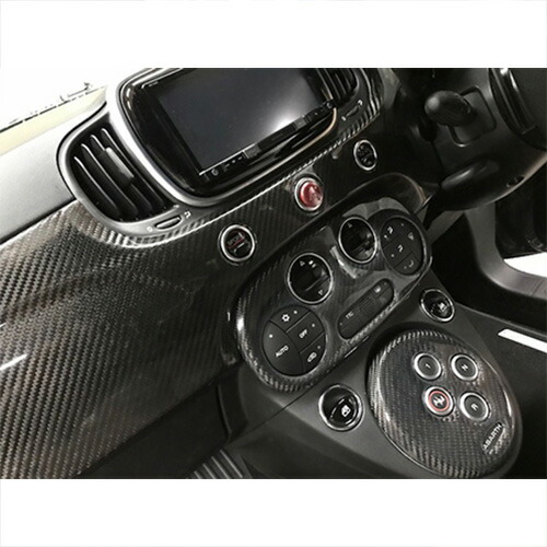 楽天市場】THREE HUNDRED ABARTH 595 カーボンインテリアパネル 右