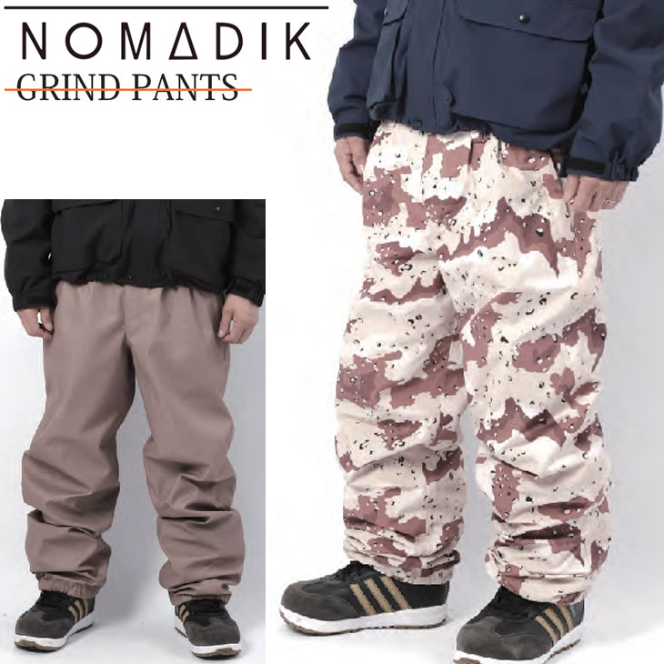 楽天市場】24-25 NOMADIK ノマディック ウエアー GRIND PANTS パンツ