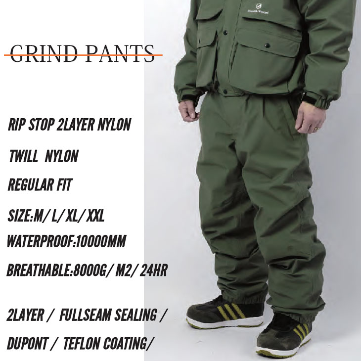 楽天市場】24-25 NOMADIK ノマディック ウエアー GRIND PANTS パンツ