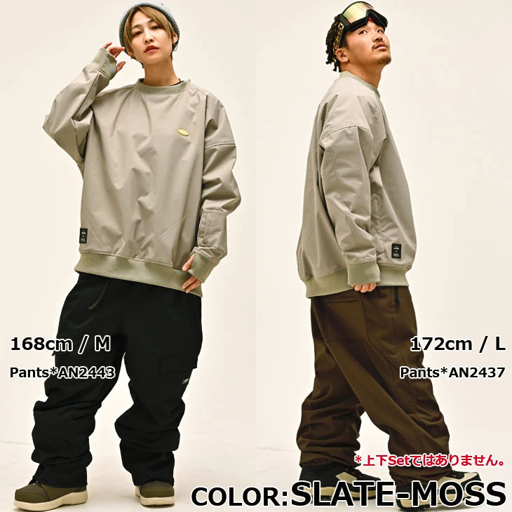 楽天市場】24-25 ANTHEM アンセム ウェアー HUGE CREW AN2453 撥水