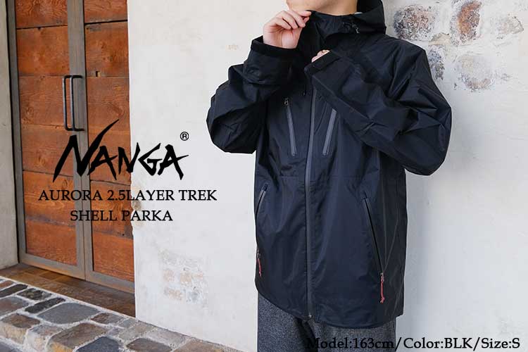 楽天市場】ナンガ オーロラ 2.5 レイヤー トレック シェルパーカー