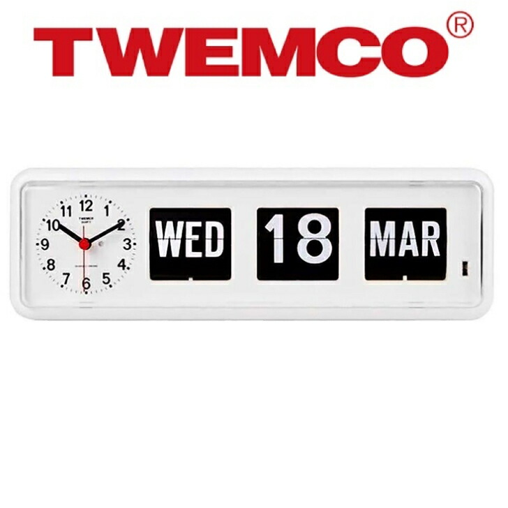 楽天市場】時計 TWEMCO トゥエンコ 置時計 パタパタ時計 フリップ