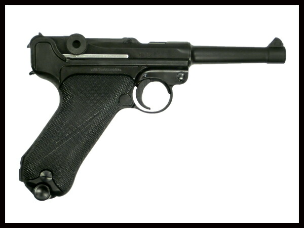 楽天市場】タナカワークス ガスブローバックハンドガン本体 ルガー P08