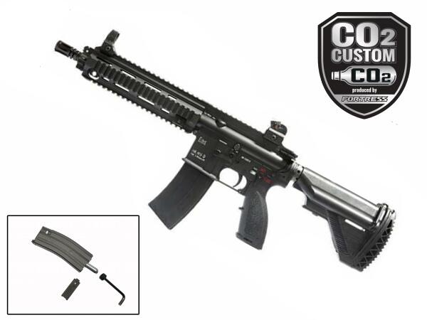 楽天市場】【CO2カスタム完成品】VFC HK416D V3 BK ガスブローバック