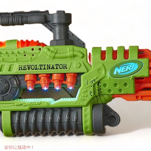 楽天市場】ナーフ レボルティネイターゾンビストライクブラスター NERF