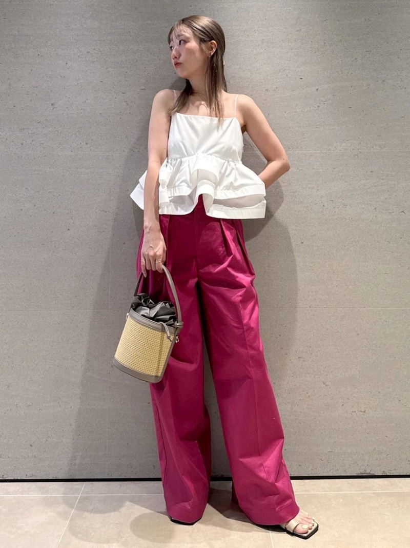 楽天市場】【SALE／50%OFF】ラッフルヘムデザインキャミソール FRAY