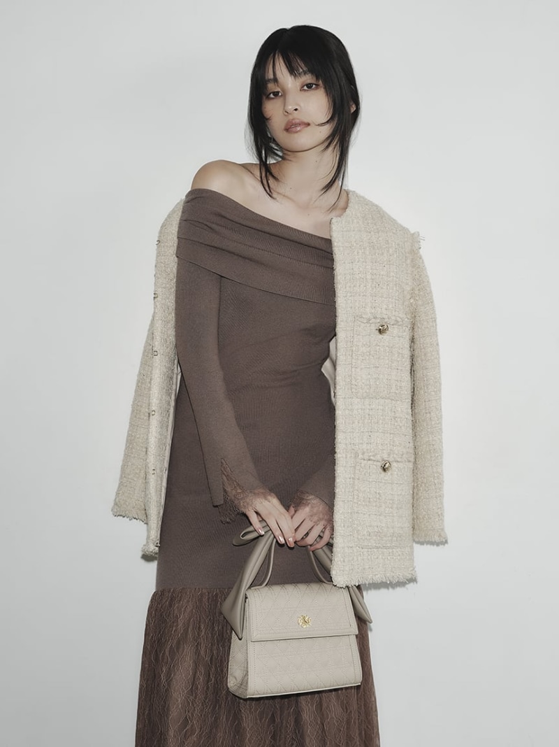 楽天市場】【WEB限定】レースニットドッキングワンピース FRAY I.D