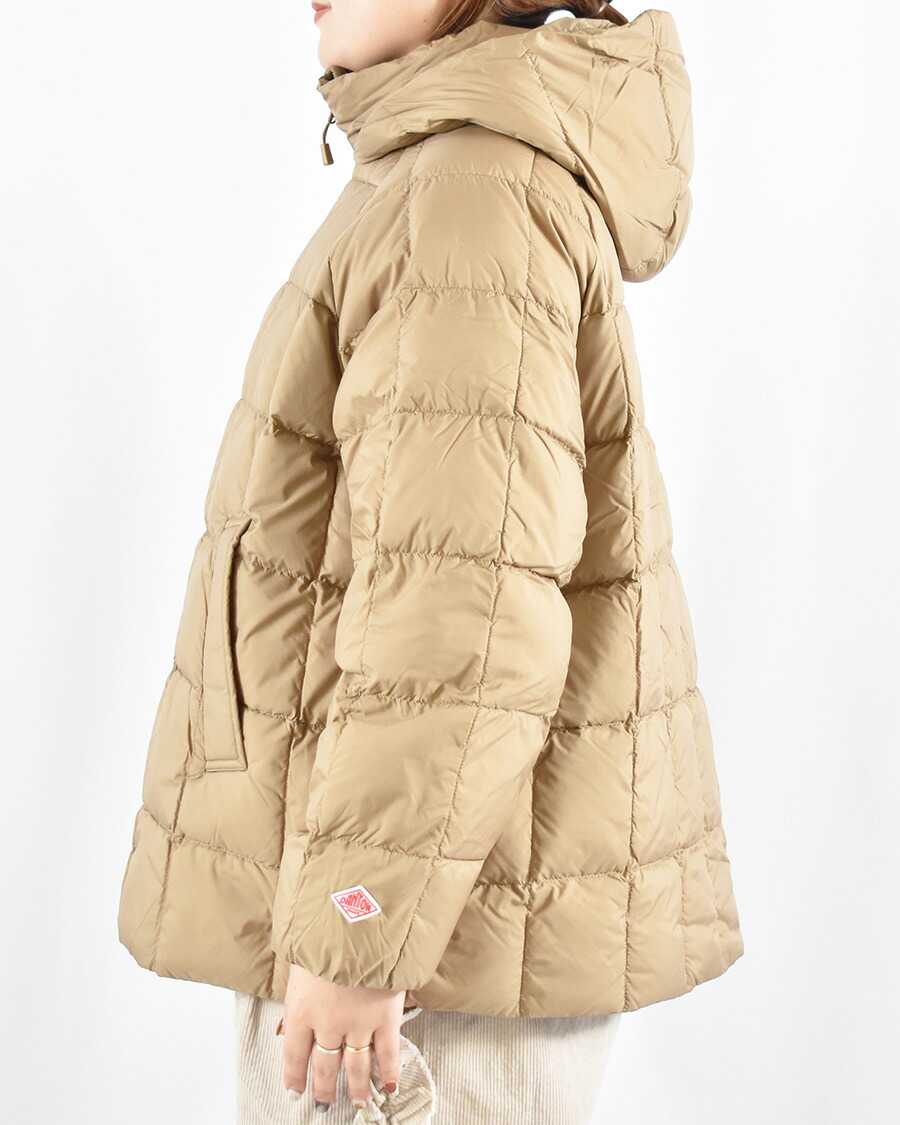 楽天市場】DANTON ダントン ナイロンタフタ フード付き キルティング