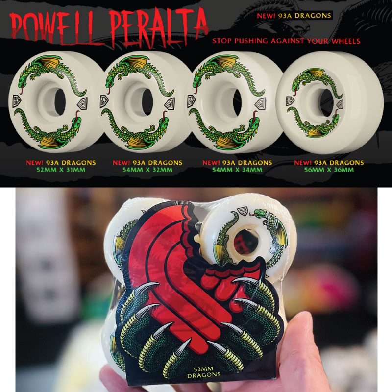 楽天市場】パウエル ドラゴン ウィール POWELL DRAGON FORMULA 52mm