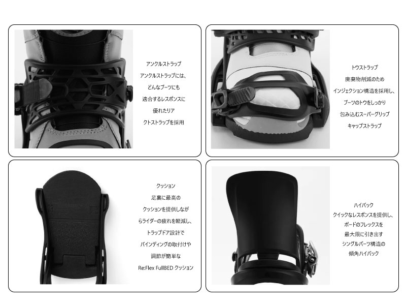 楽天市場】バートン レディース ビンディング シチズン Burton Citizen